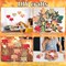 Fall Leaves Fake Maple, 200Pcs Artificial Autumn Leafs Decorations for Fall Wedding Photo Props Home Party Decor Table Crafts - Fabric